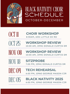 2025 Black Nativity Choir — a powerful, joy-filled celebration of music, faith, and community!