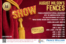 Creative and Performing Arts Center: Show - AUGUST WILSON'S FENCES